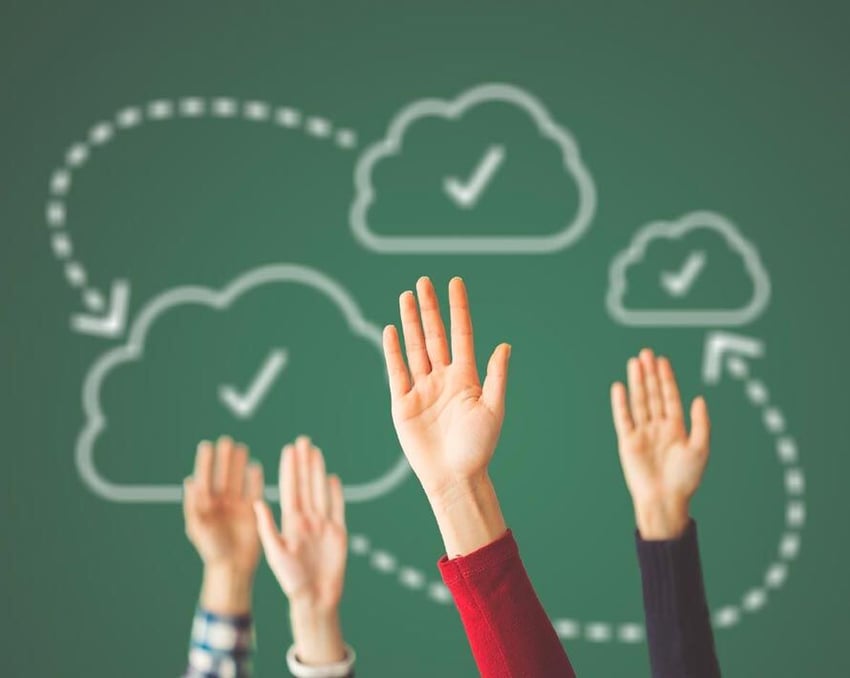 Secure cloud storage and file sharing for educators