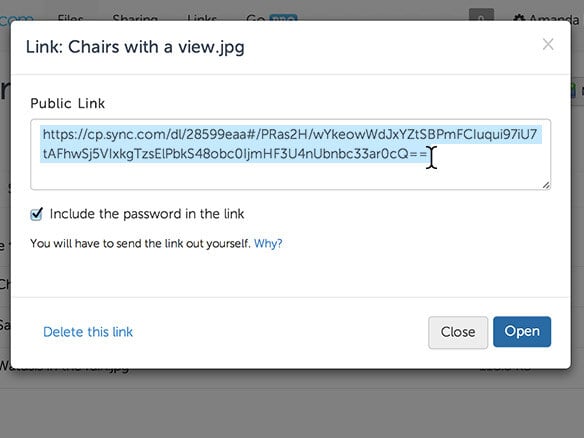 Link code Copy secure link code